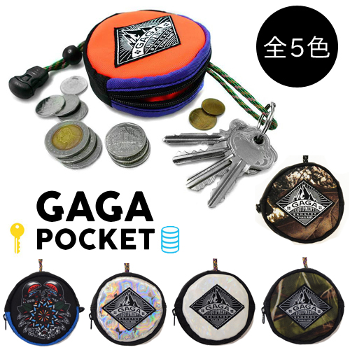 画像1: GAGAPOCKET/ガガポケット/mini/ポーチ/キーリング/小銭入れ/コインケース